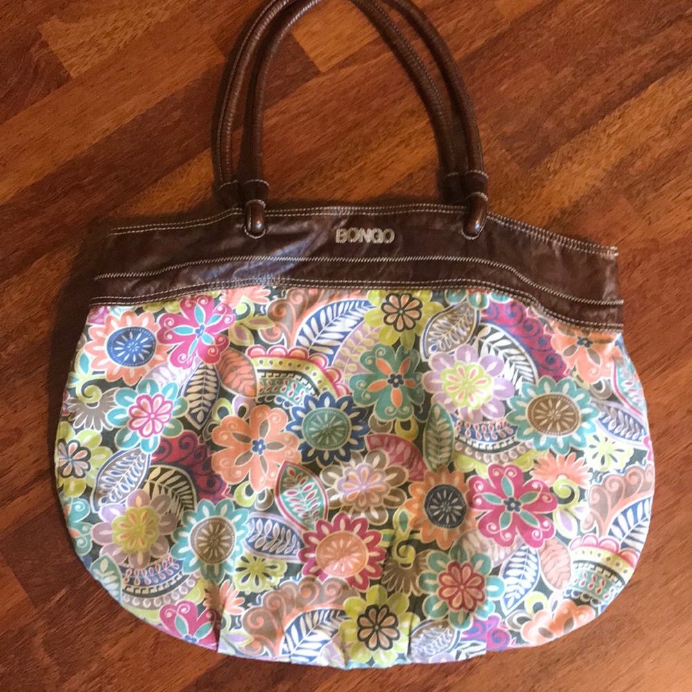 Large Bongo tote, beautiful print!